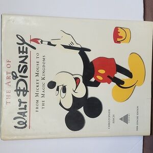 1975 Hardcover “THE ART OF WALT DISNEY” by Christopher Finch New Concise Edition